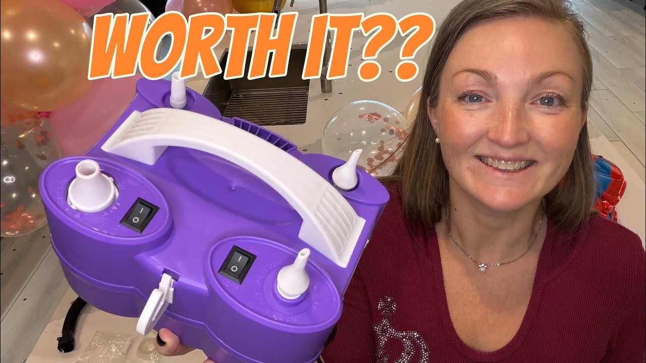 Stop Blowing Up Balloons by Hand 🎈 This Pump Saves HOURS
