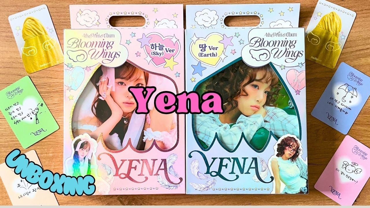 ★ Распаковка альбома Yena Blooming Wings ★