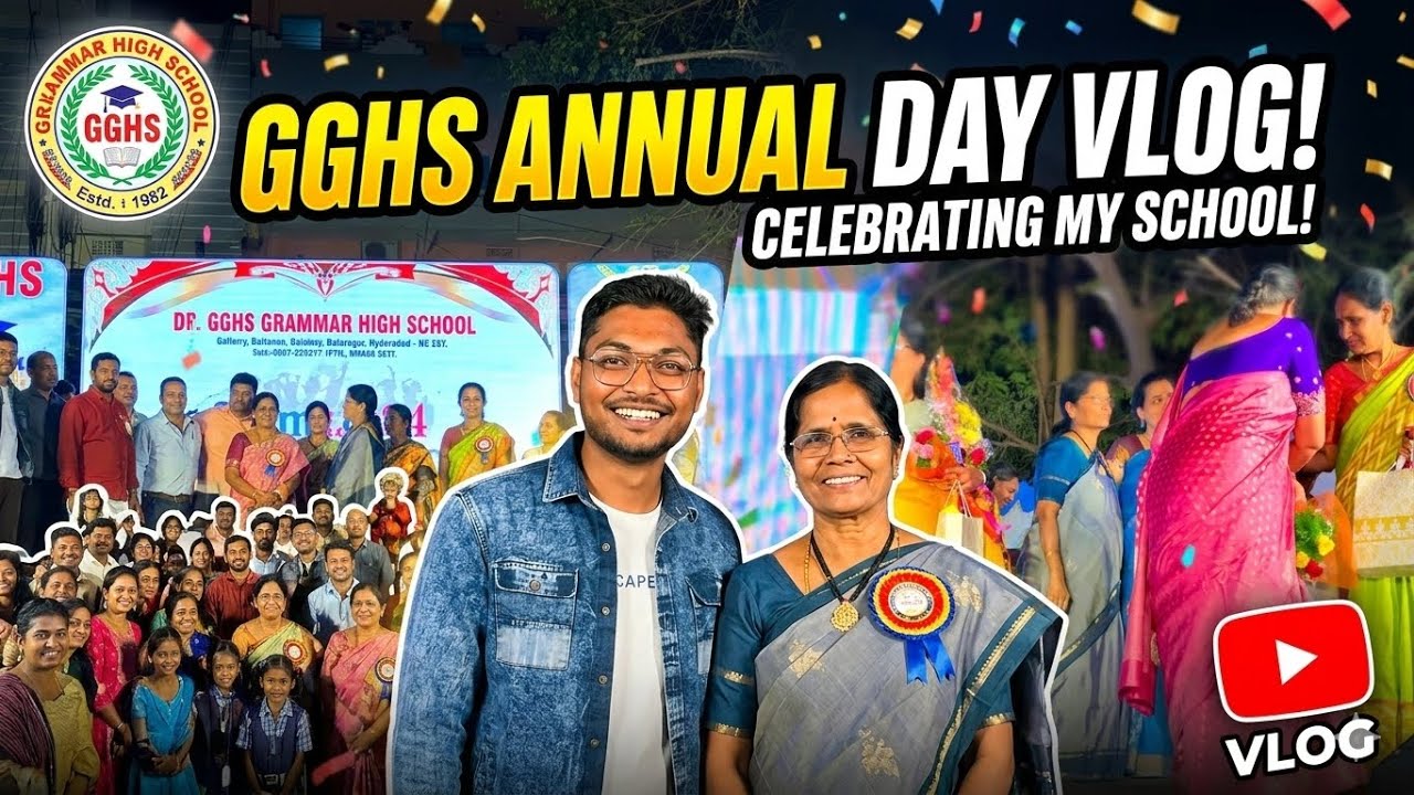 Annual Day Celebrations | GGHS | My school | 2016 Batch 