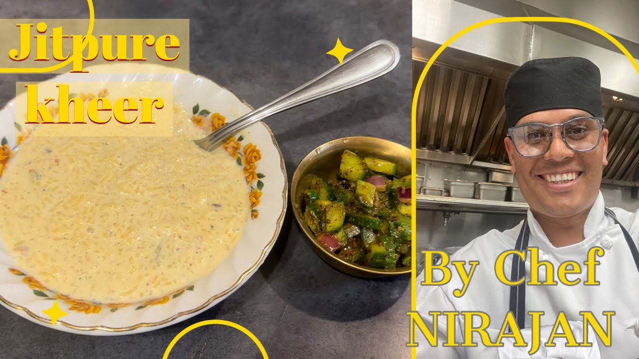 Jitpure kheer, Rice pudding, Nepali desserts for gathering and festive season