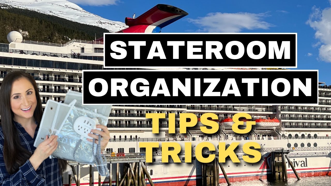 Cruise Cabin Hacks to Stay Organized | First-Time Cruiser Stateroom Tips and Tricks