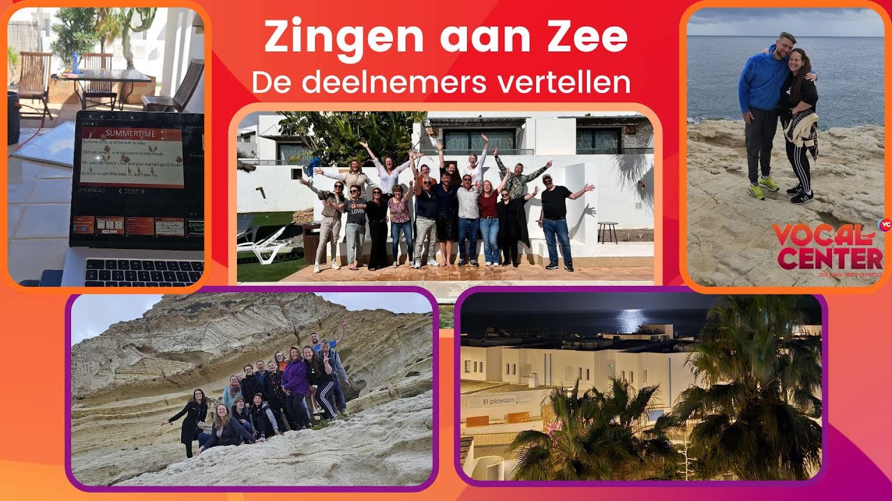 Zangreis Zingen aan Zee van Vocal Center. - De deelnemers vertellen