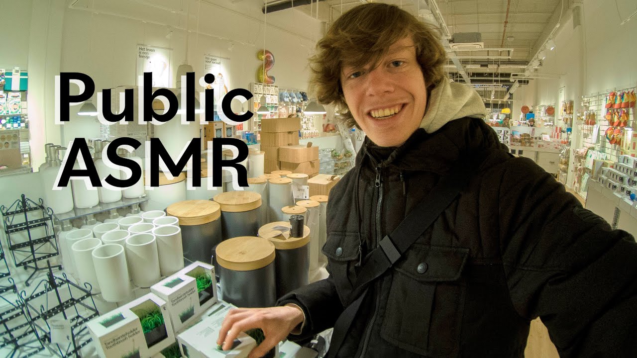 ASMR in a Store (Public ASMR)