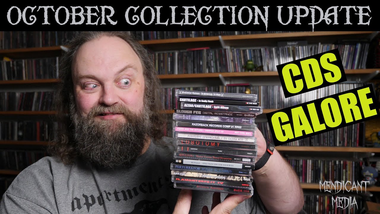 Collection Update - October 2025 (incl. Jade, Sepultura, Bile, Dahmer, Slough Feg)