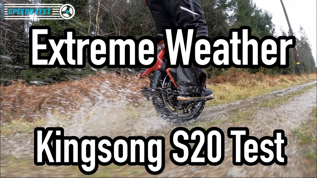 5 Mile Extreme Weather Test | Kingsong S20