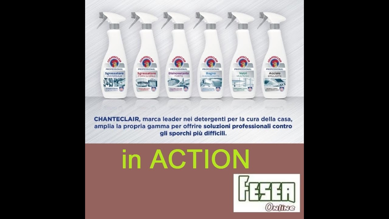 in action Disincrostante FORTE CHANTECLAIR PROFESSIONAL