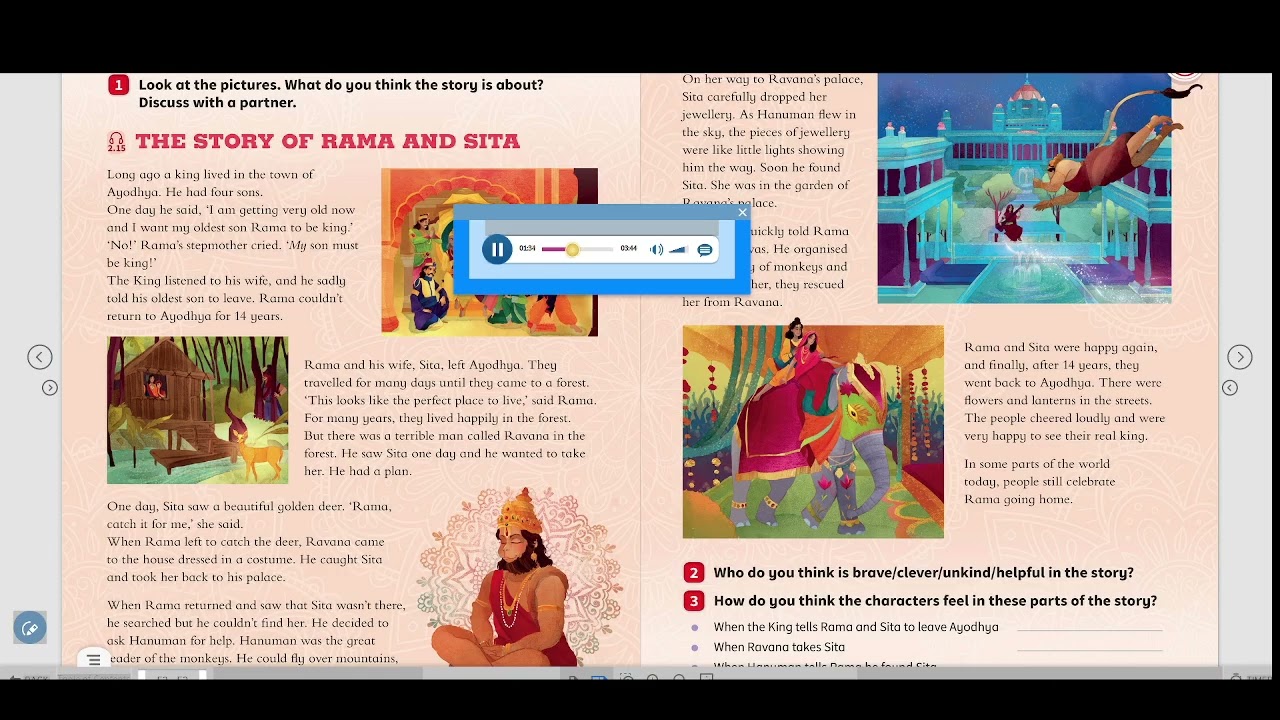 Power Up 3_Unit 4_The story of Rama and Sita