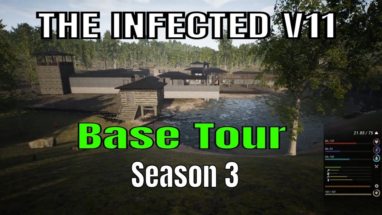 The Infected V11.2  Base Tour Shelves and Clay