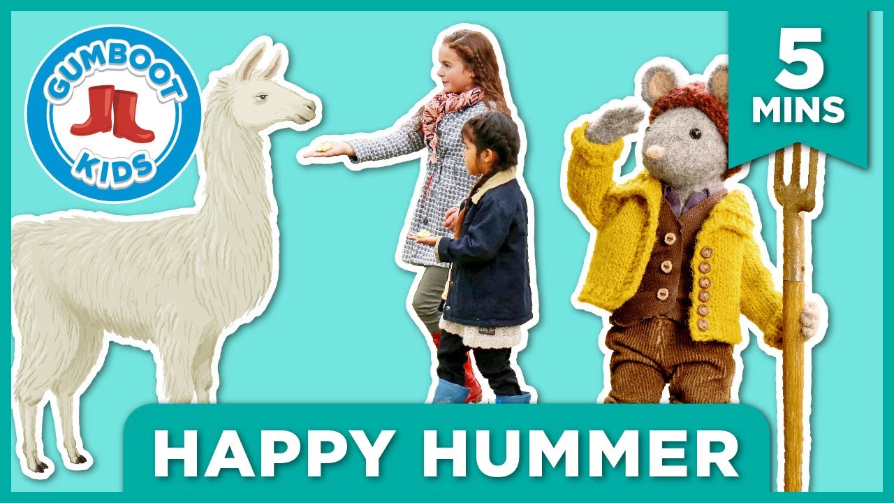 Happy Hummer 🦙 Gumboot Kids l Join Scout On A Nature Mystery
