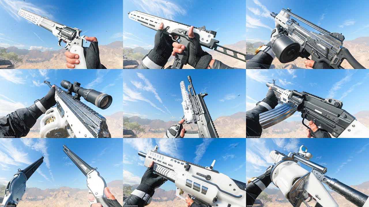 Call Of Duty: Modern Warfare 3 - All Weapon Conversion Kits & Aftermarket Parts Showcase