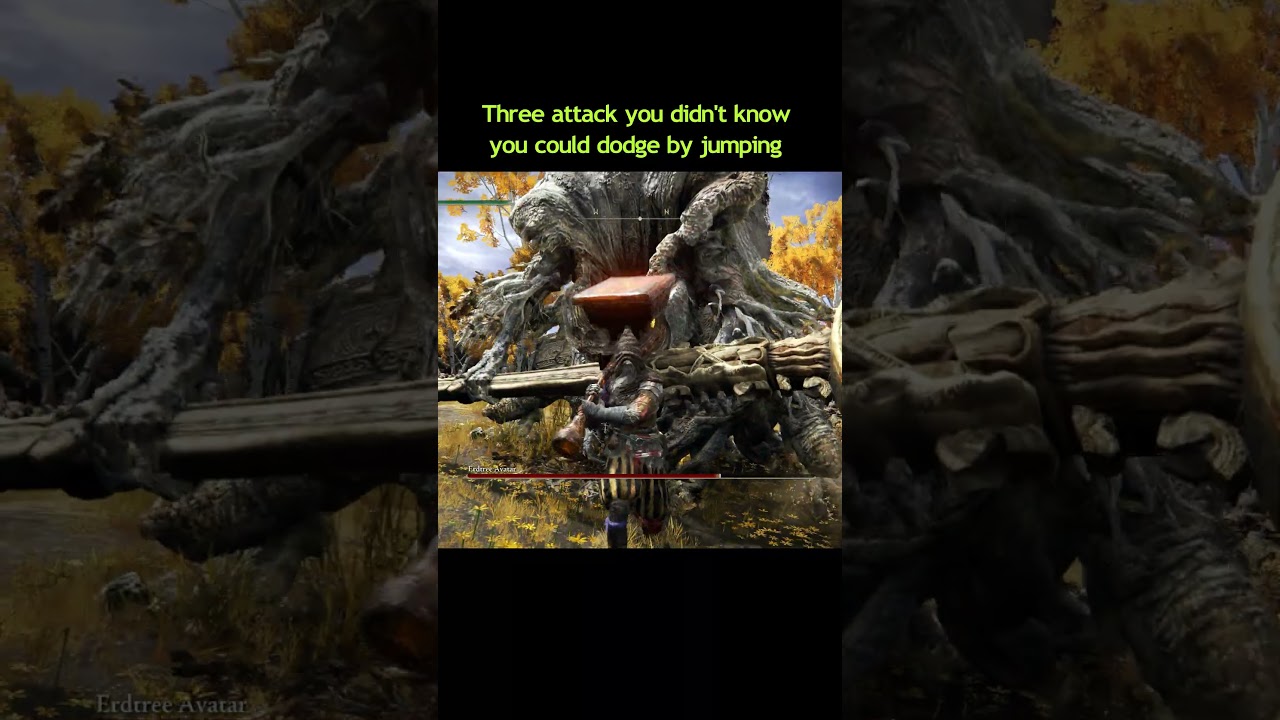 Three Attack You Didn't know you could dodge by jumping