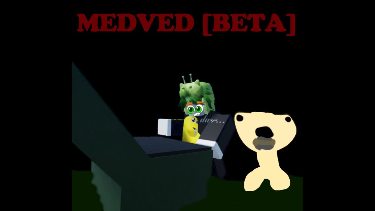 Roblox MEDVED [BETA] is one of the scariest horror games ive played!