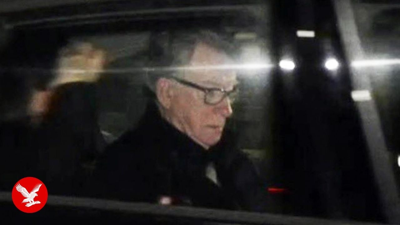Mandelson arrives home after being released on bail