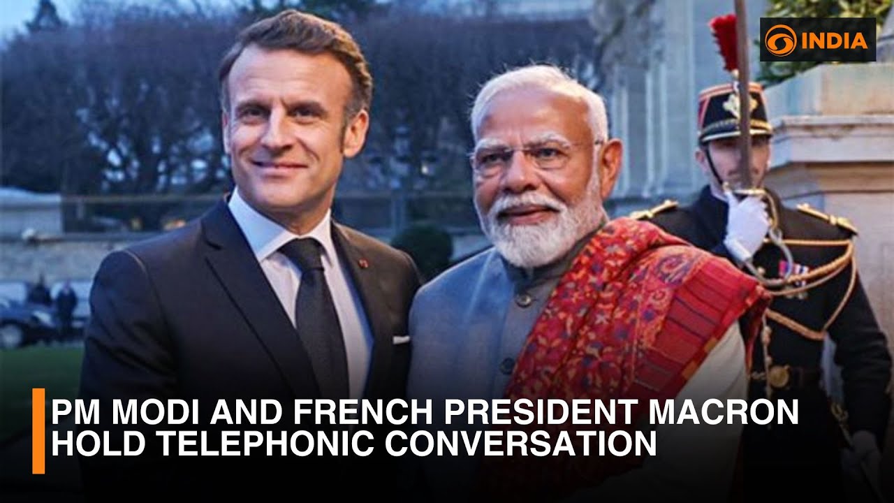 PM Modi and French President Macron hold telephonic conversation & more updates | DD India live | 7