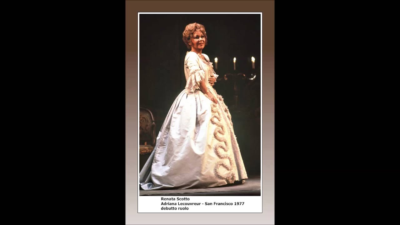 Soprano RENATA SCOTTO - Adriana Lecouvreur 