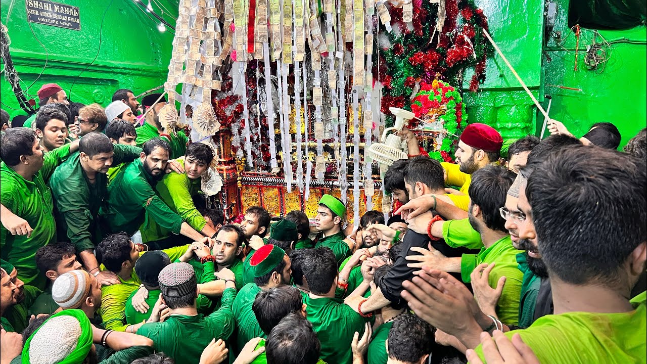 10th Muharram in Ajmer Sharif Ashura Last Sawari Roza Imam Hussain a.s Taziya aisa Manzar kahin nahi