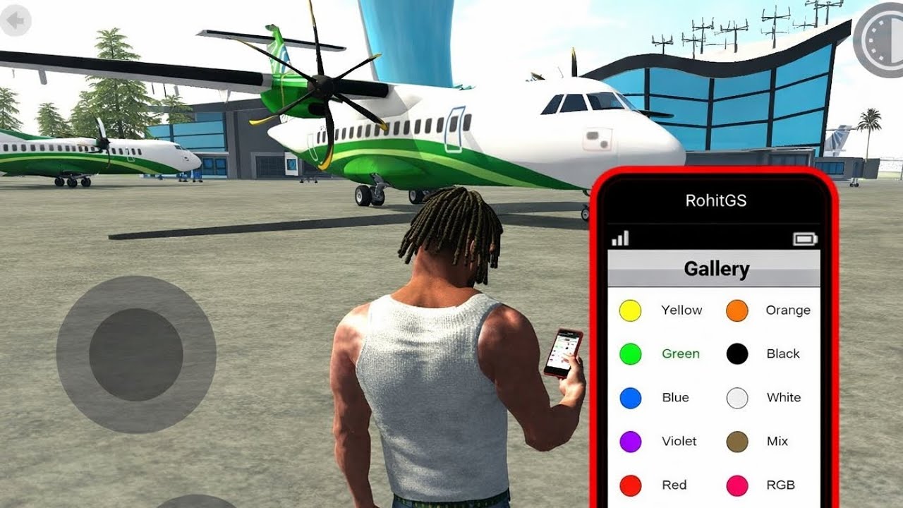 How to change plans colour in Indian bike driving 3D #trending #gaming 