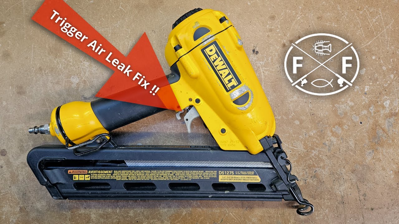 Nail Gun Trigger Air Leak Fix