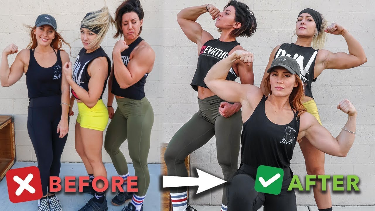 HOW TO POSE IN PHOTOS - 3 Tricks to Look More Jacked on Instagram - With Dana Linn Bailey