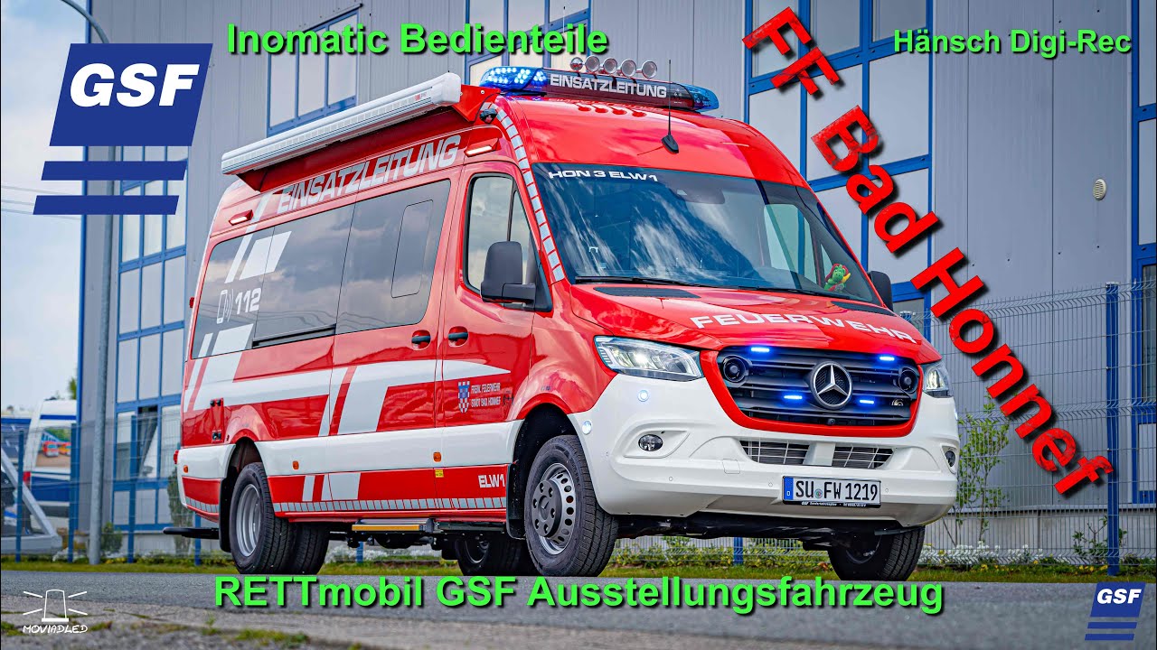 Freiwillige Feuerwehr Bad Honnef Einsatzleitwagen // GSF // ELW // Hänsch // Rettmobil 2023