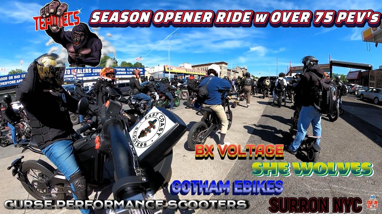 TEAM ECS SEASON OPENER RIDE W/ OVER 75 PEV'S!