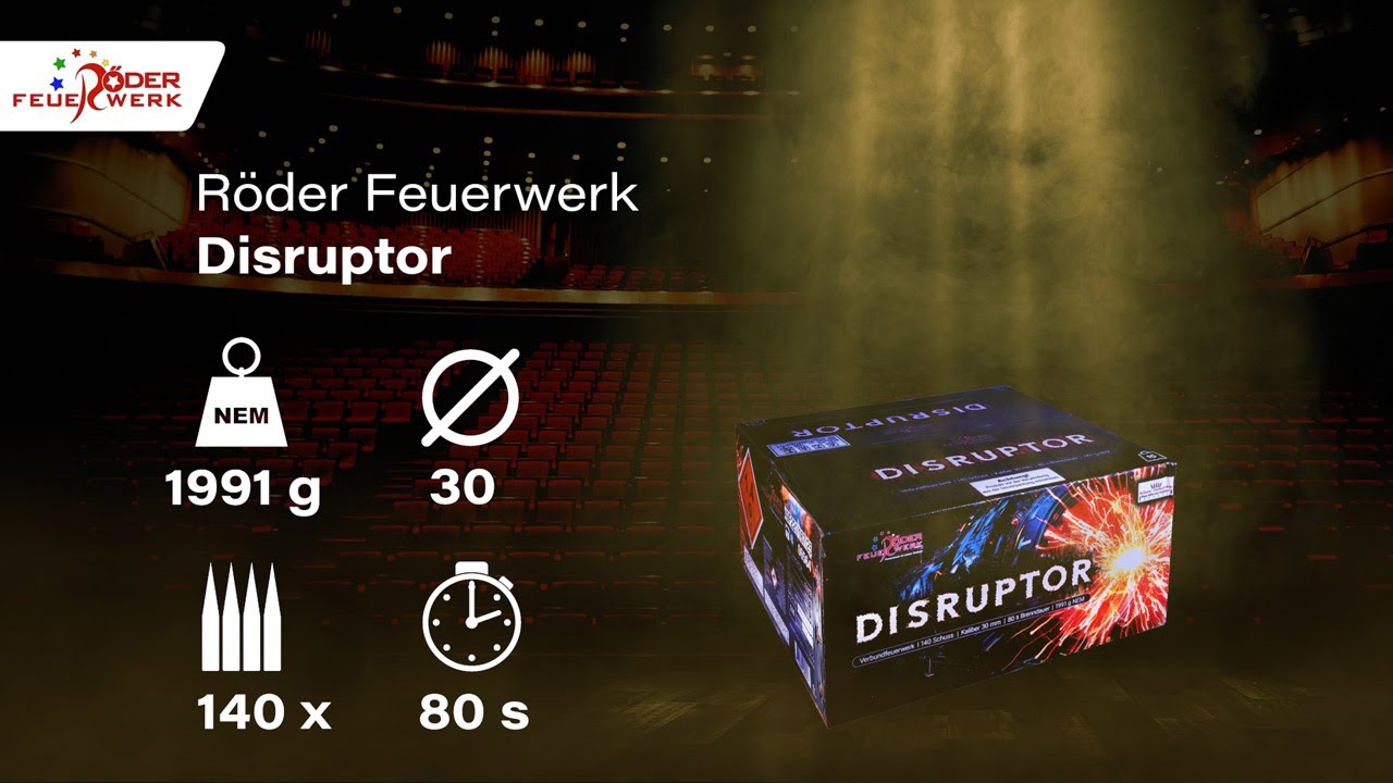 R&ouml;der Feuerwerk - Verbundfeuerwerk 