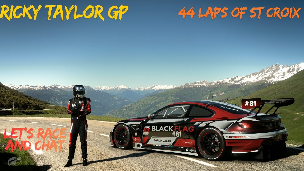 Live - Ricky Taylor GP - 44 Laps of St Croix - Let's race and chat!