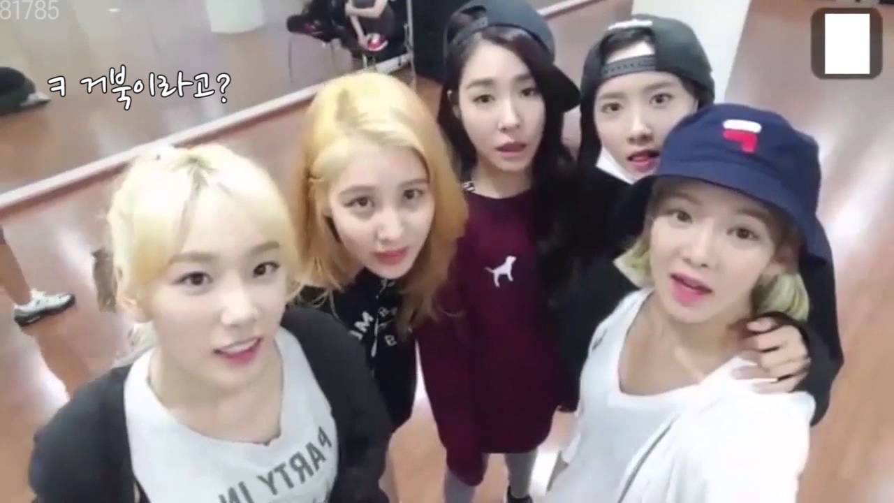 [소녀시대] 마이웨이 개쩌는 거북이 수영