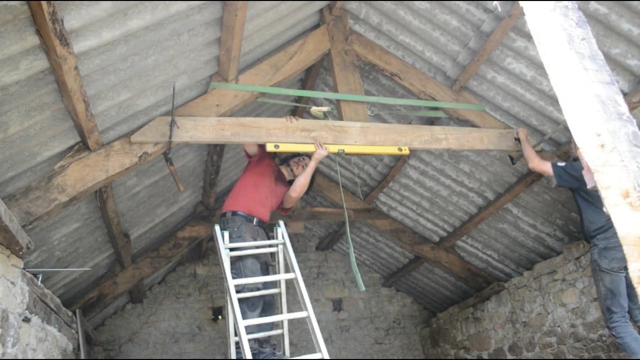 atelier d'artiste partie 2 - remplacement des entraits et retroussement