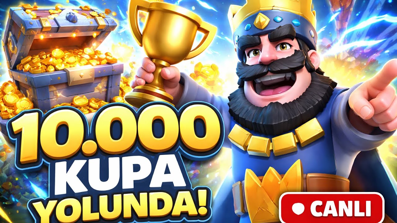 Clash Royale Canlı Yayın | Kupa Kasma 🔥