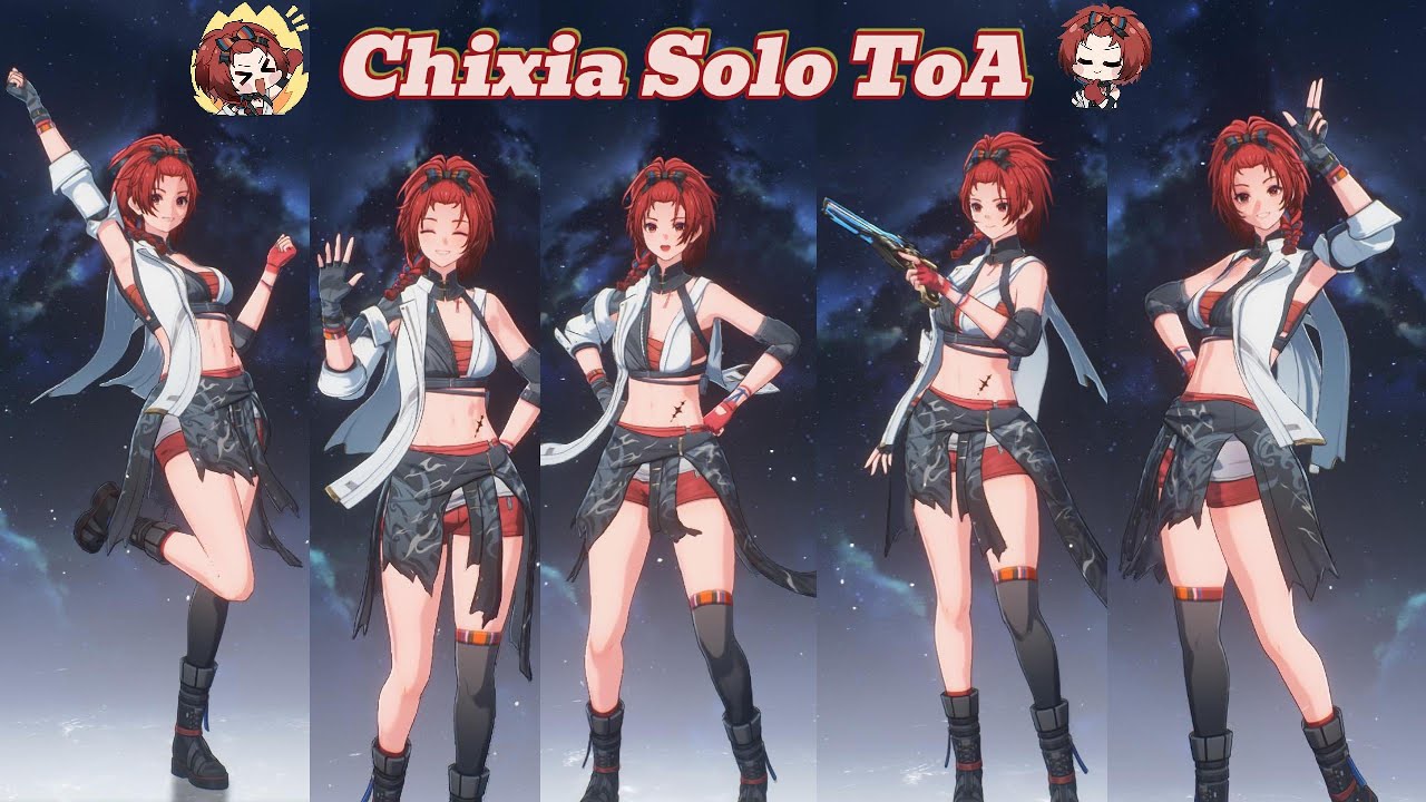 Chixia SOLO EVERYTHING in Tower of Adversity  | Wuthering Waves ToA