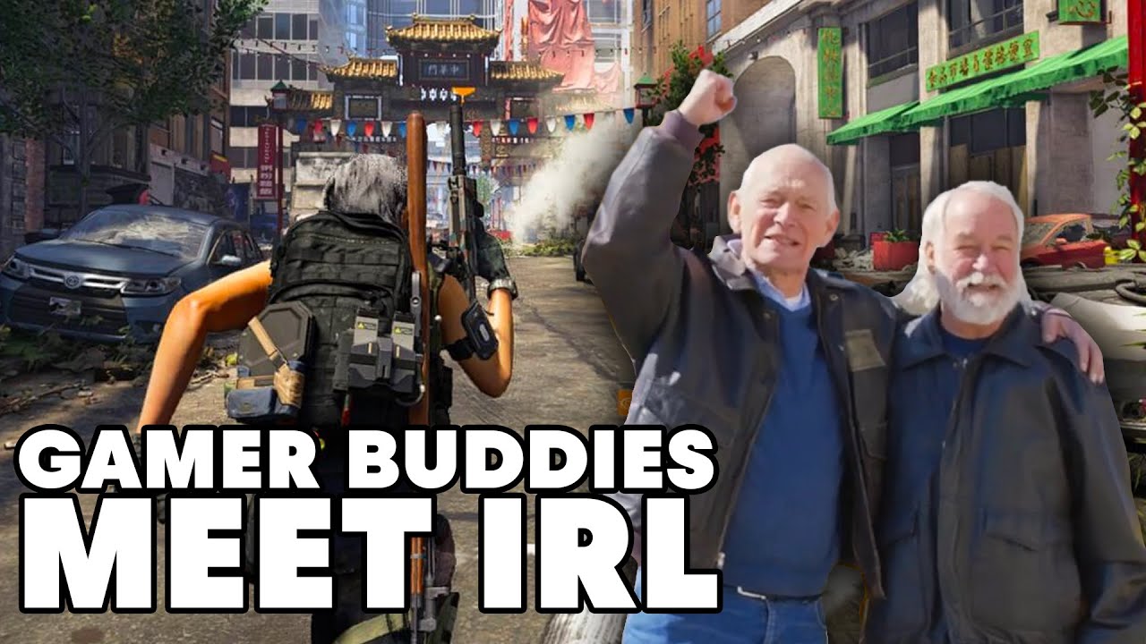 70+ Year Old Online Gamers Meet In Real Life