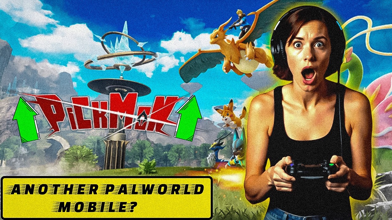 *PICKMON MOBILE* Another Palworld Mobile Game? | New Open-World Survival Game | Hindi |