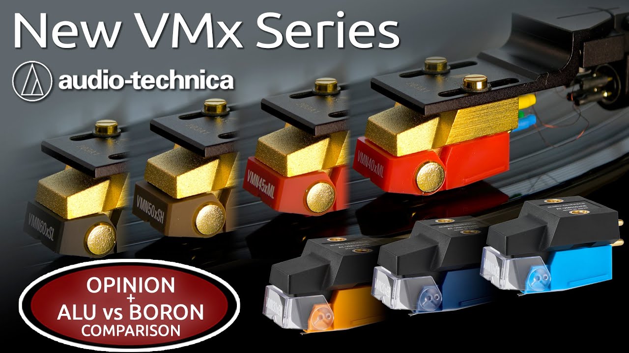 Audio Technica VMx Series Review - Boron vs Aluminium Cantilever - Comparison - VM740xML - VM745xML