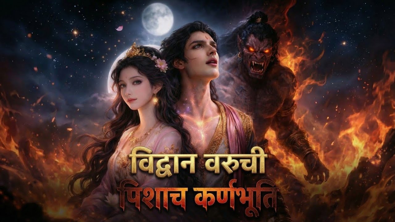 विद्वान वरुचि और पिशाच कर्णभूति की पूरी कथा | Fantasy Story in Hindi | #story