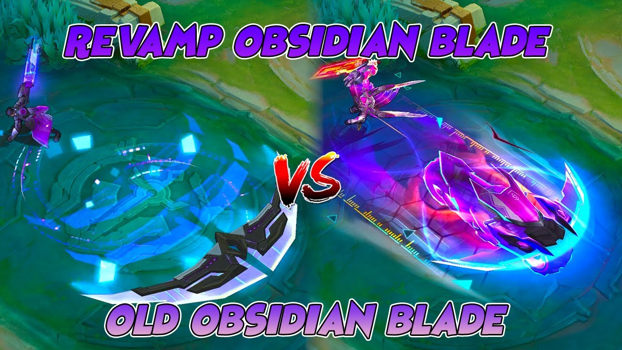 Alucard Revamp Obsidian Blade Latest Optimization VS OLD Skill Effects
