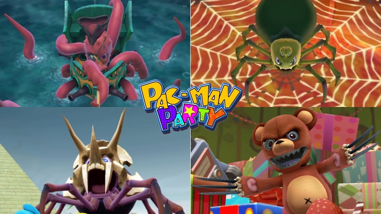 Pac-Man Party // All Bosses