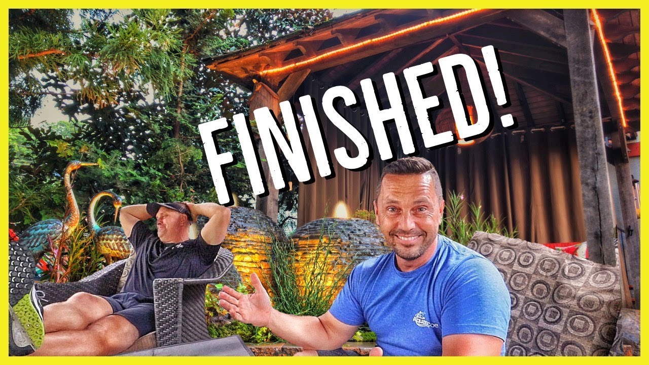 Pond DESTROYED and Rebuilt INTO THE SICKEST BACKYARD in NJ!