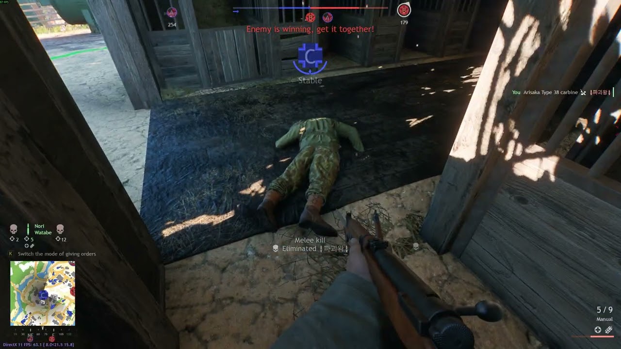 He didn't see me coming | Enlisted