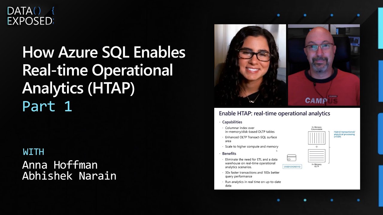 How Azure SQL Enables Real-time Operational Analytics (HTAP) - Part 1 | Data Exposed