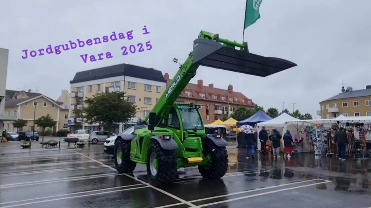 Swedish fairs. Jordgubbensdag i Våra den 28 juni 2025