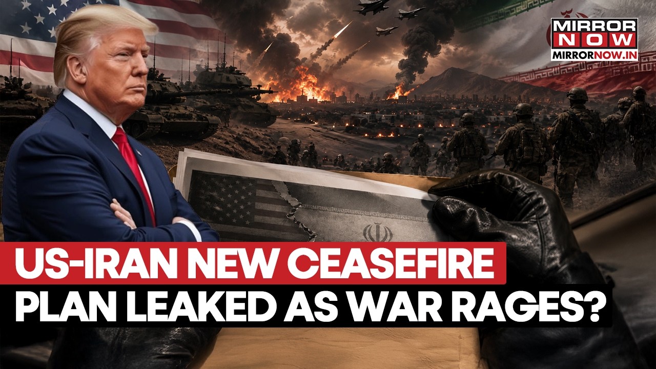 US-Iran New Ceasefire Plan Leaked? Mediators Push New Agreement As Trump Bombs Tehran For 10 Days