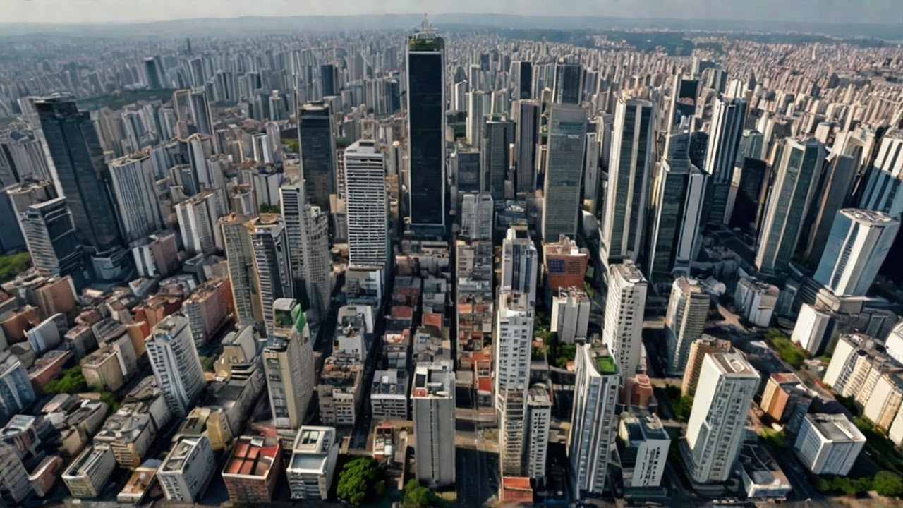 4K drone: Making São Paulo the Best City in Brazil in Ultra HD