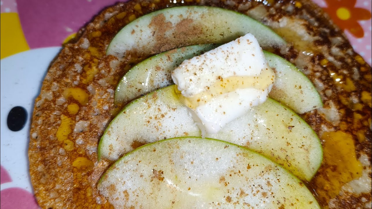 Panqueques manzana canela 