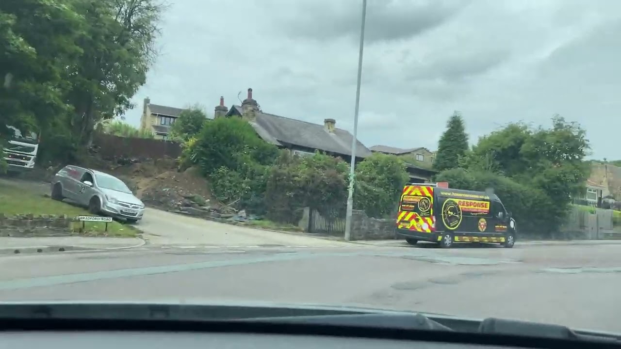 Road Tour Of Huddersfield | Driving In Huddersfield | Uk