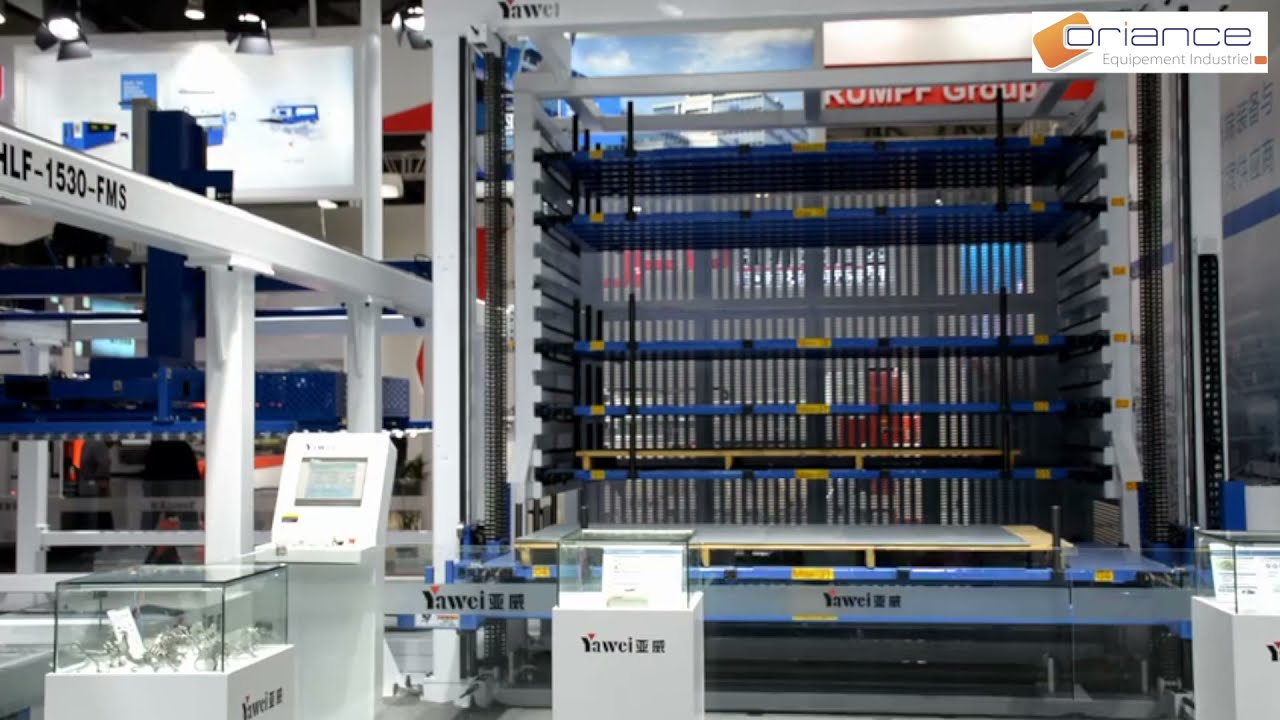 Magasin de stockage pour découpeur laser fibre EXPERT Laser
