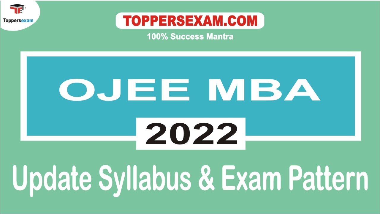 OJEE MBA Important Questions 2022 | Update Syllabus & Pattern | Online Test Series | MCQ | Books