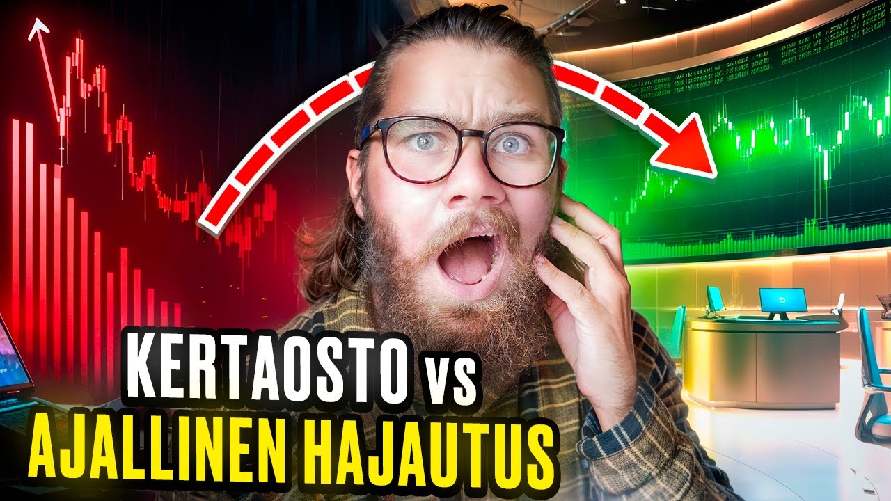 Kumpi on fiksumpaa: kertaosto vai ajallinen hajautus?