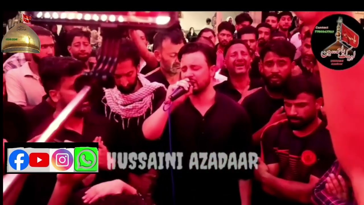 Kashmiri noha ll Hay Hay Ali Akbar 💔😭 #karbala #share #viralpost2025 #HussainiAzadaar