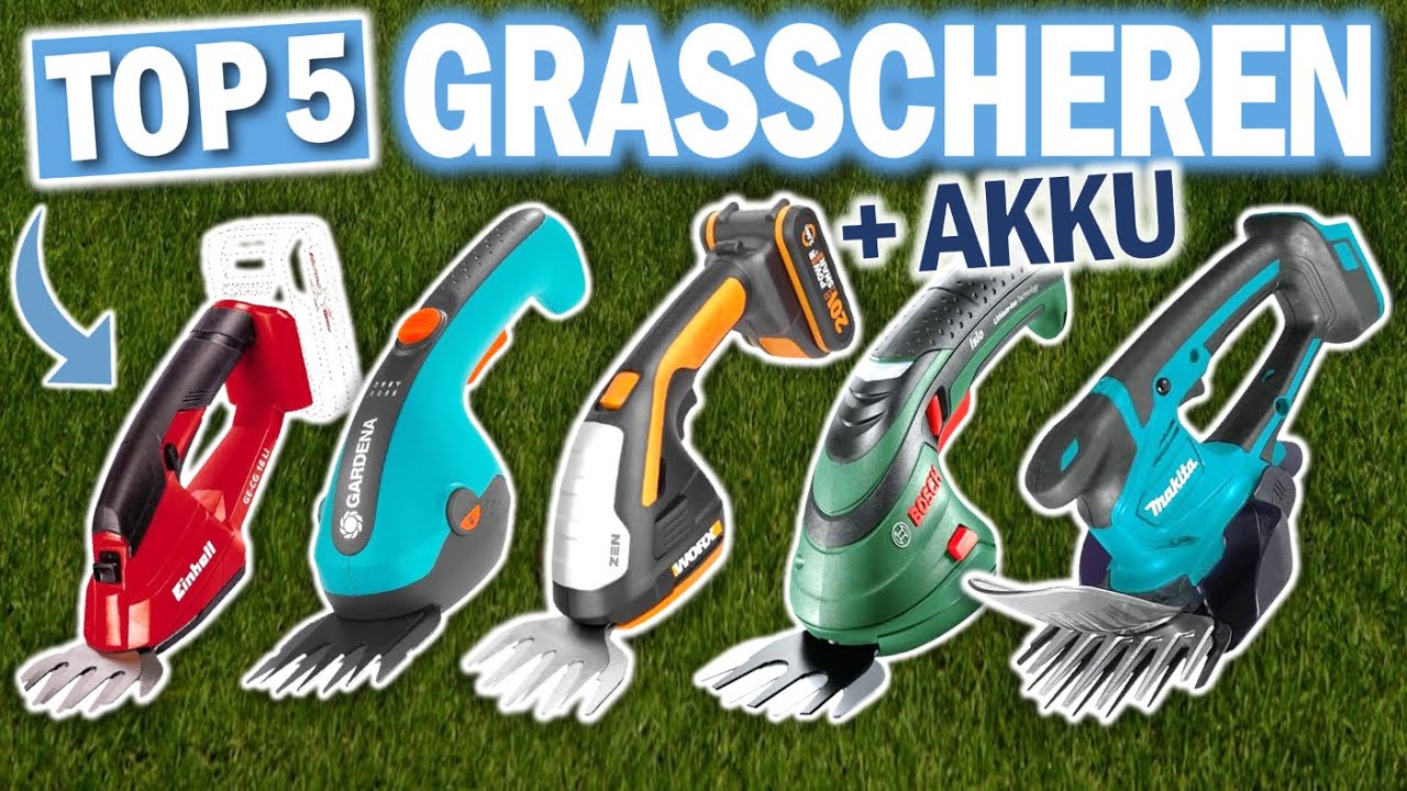 AKKU GRASSCHEREN 2026: Diese 5 Modelle sind die Besten!